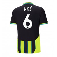 Camiseta Manchester City Nathan Ake #6 Visitante Equipación 2024-25 manga corta